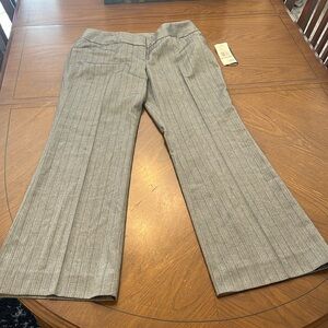 Kenneth Cole New York Gray Pinstripe Trousers